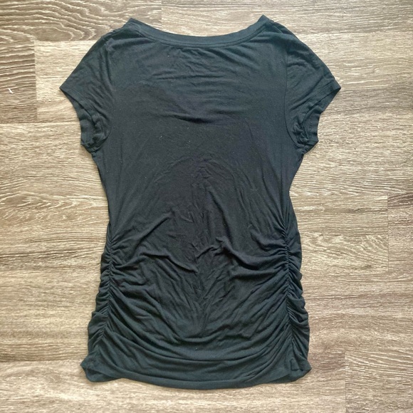 Maternity basic black tee - Picture 4 of 4